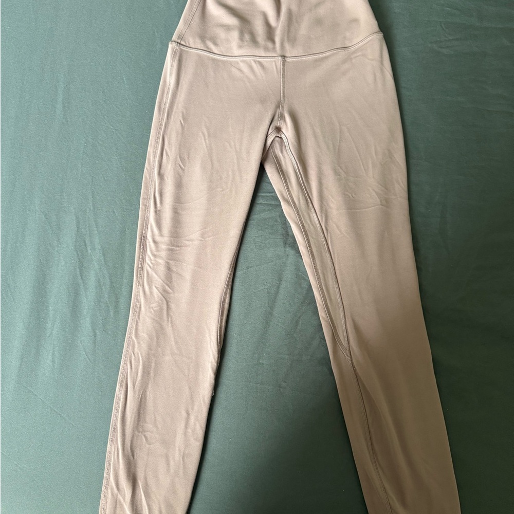 Mauve Lululemon Align Double-Lined Leggings